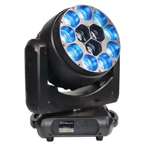 hybrid full color 40W 12pcs led lamp pixel control elation led moving head with zoom