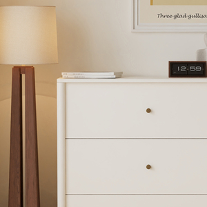 Combohome expédition d'usine <span class=keywords><strong>commode</strong></span> de style <span class=keywords><strong>scandinave</strong></span> organisateur de tiroir naturel à <span class=keywords><strong>3</strong></span> <span class=keywords><strong>tiroirs</strong></span> avec poignée ronde pour chambre à coucher - Product Image 3