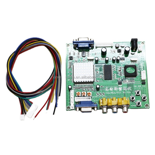 GBS8200 Mini Arcade Game Converter Board CGA/YUV/EGA/RGB to VGA HD LCD Video for Coin-Operated Amusement Game Slot PCB