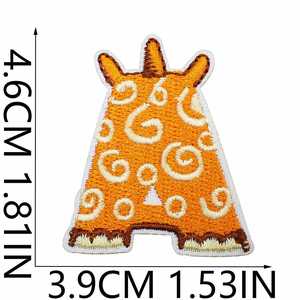 Nouveaux patchs brodés thermocollants amusants en forme de dinosaure et de lettres pour la décoration de vêtements - Product Image 4