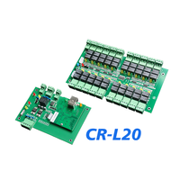 CR-L20 Panel de Control de Acceso para Elevador de 20 Pisos con TCP/IP, SDK Gratuito y Control Remoto, Sistema de Control de Acceso para Ascensores