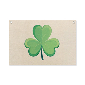 2.5*1.6 FT St. Patrick's Creek Canvas <b>Flag</b> with 2 Copper Buckles - Product Image 1