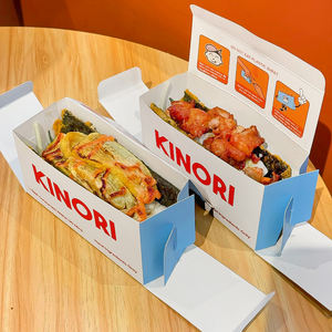 Caja de Cartón Rígido Blanca, Ecológica, Desechable, Reciclable y Biodegradable, Personalizada para Comida Mexicana, Tacos y Maíz Crujiente - Product Image 6