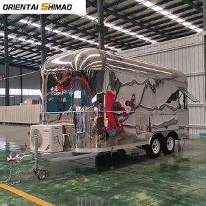 동양 Shimao 음식 트럭 공급 airstream 음식 트레일러 판매