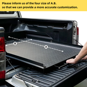 Bandeja Deslizante de Aluminio Estilo Todoterreno para Camionetas Ford F150, RAM, Hilux, Ranger, Dmax, Tacoma, Chevrolet - Bandejas Deslizantes Push-Pull para Camionetas - Product Image 5