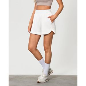 2025 Women's High-Waisted Athletic Shorts Comfortable Pull-On Elastic Waist Casual <b>Lounge</b> Summer Sweat Shorts Pocket Hot - Product Image 5