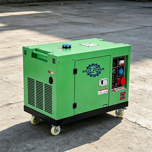 Generatore Diesel Portatile Silenzioso 5/8/10KVA, Avvio Remoto 12V DC, ATS AVR 110V/440V Monofase/Trifase, Alimentazione di Backup Domestica - Product Image 2