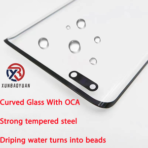 Écran d'affichage en verre <span class=keywords><strong>incurvé</strong></span> haut de gamme pour <span class=keywords><strong>Samsung</strong></span> S10 S20 S20U S21U S22U S24U Téléphones portables Touch OCA Glass pour téléphones mobiles MZ - Product Image 3
