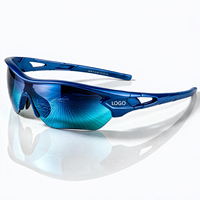 Lunettes de soleil sport personnalisées DACHENG Factory, monture rose TR90, protection UV400, lunettes de course et de cyclisme polarisées.