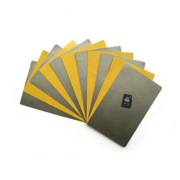 NFC тег антенна приема волна абсорбер материал