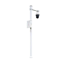 Lampadaires extérieurs galvanisés à chaud avec caméra CCTV pour ville intelligente, vérifiés en usine