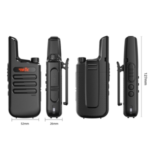 Chất lượng cao cầm tay truyền thông không dây hai cách phát thanh UHF 400-480Mhz Mini Walkie Talkie 888S - Product Image 6