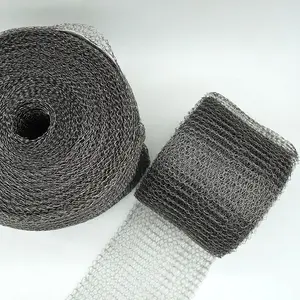 Knitted wire mesh filter for for processing demisters oil and gas separation Stainless steel filter mesh