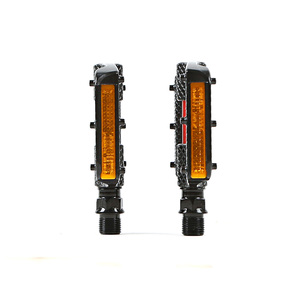 Pédales de vélo antidérapantes, pédales plates en alliage pour vélo de route, pédales à roulements étanches pour vélos de route, VTT, fixies - Product Image 5