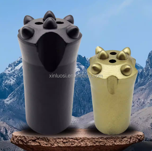 Foret à dents sphériques 32 pour l'excavation de tunnels, le forage de roches minières, foret pneumatique 38, foret à griffes de chat 42, foret à six dents pour l'exploitation minière - Product Image 3