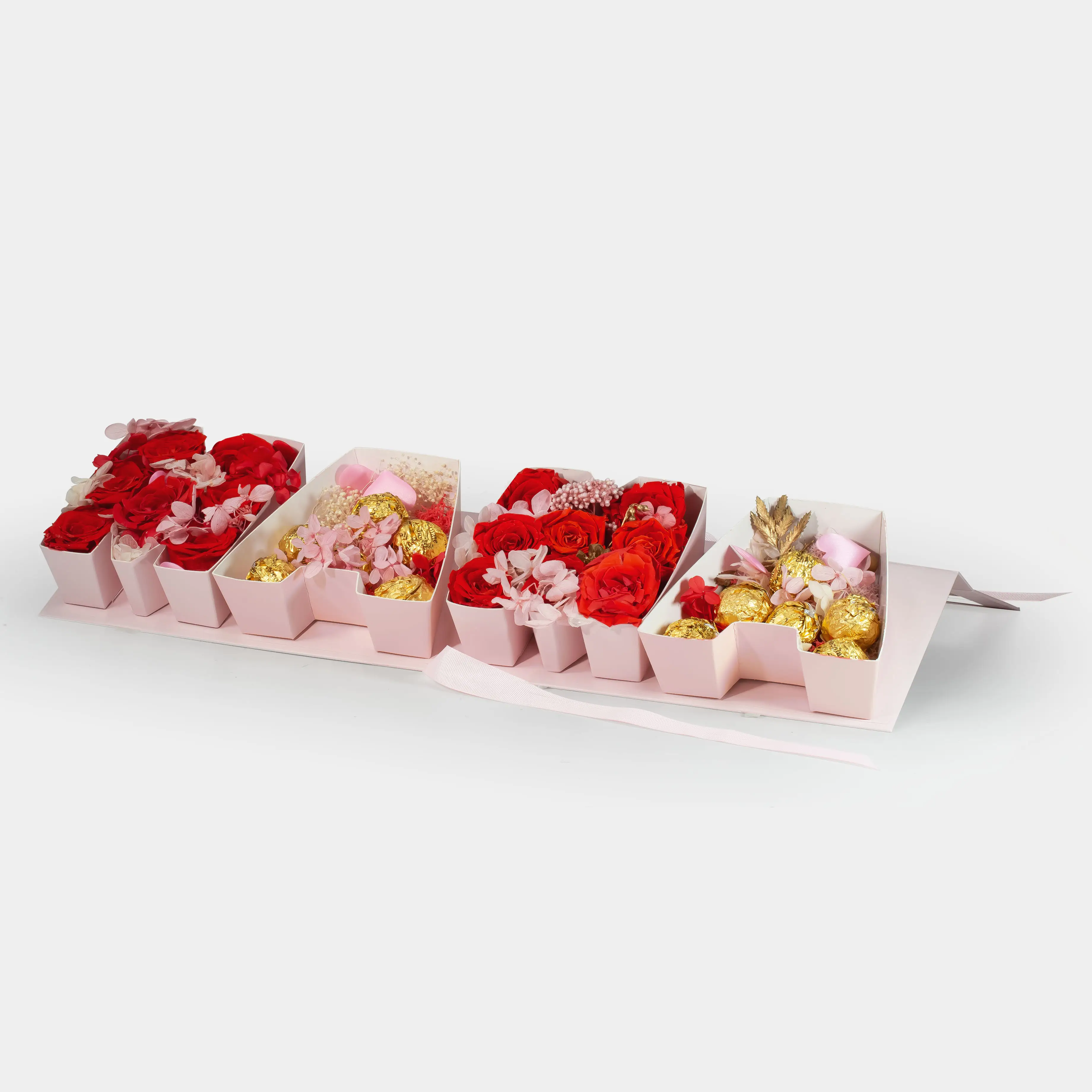 2024 neuer Stil Motehrstag Jahrestag konservierte blumenbrief MAMA Blumen-Geschenkbox MoM-Kiste