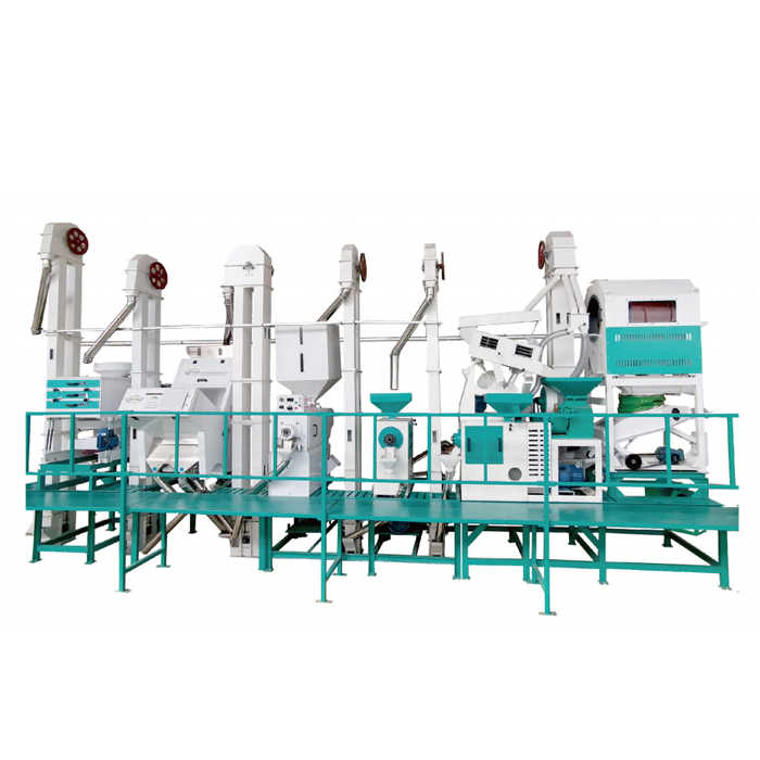 Chinese Combined Rice Milling Machine Complete Paddy Rice Milling ...