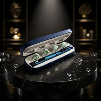 Scatola Vuota per Penna da Iniezione, Finitura Spazzolata con Rivestimento in Velluto, Protezione Impermeabile e Antiurto, Disponibile in Vari Colori