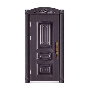 Phipulo Puerta <span class=keywords><strong>DE</strong></span> SEGURIDAD <span class=keywords><strong>DE</strong></span> ACERO hecha a mano clásica Puerta <span class=keywords><strong>de</strong></span> hierro <span class=keywords><strong>de</strong></span> protección <span class=keywords><strong>de</strong></span> Villa <span class=keywords><strong>de</strong></span> lujo <span class=keywords><strong>para</strong></span> el hogar - Product Image 1