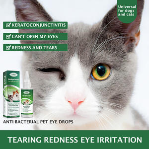 Tratamiento de infección ocular para perros recomendado por veterinarios OEM para calmar infecciones alergias aliviar los ojos secos ojos rosados limpiador de manchas de lágrimas para mascotas - Product Image 2