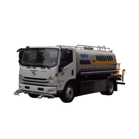 Camion pulvérisateur à canon à brouillard diesel HLW New Energy 6x6, portée de pulvérisation de 8 à 12 m, émission Euro 3, télécommande pour la suppression de la poussière