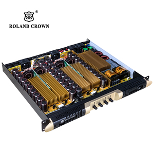 Roland vương miện chuyên nghiệp tuyến tính mảng Hệ thống đối tác giai đoạn hiệu suất chuyên nghiệp khuếch đại lớp D 1U công suất cao 4*2000W - Product Image 6