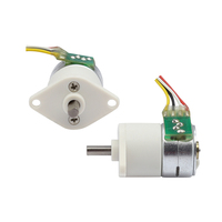 Motor Stepper DC Torsi Tinggi 15mm Tanpa Sikat 2 Fasa 5V 6V 12V Motor Gear Mikro Stepping dari Semua Seri