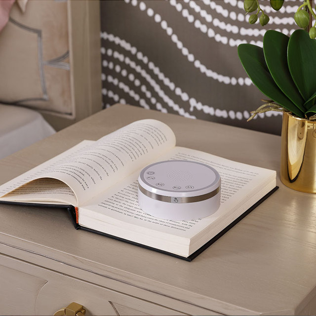High-quality Portable White Noise Machine LED Night Light 10+ Realistic Rain Wind Sounds Natural Baby Sleep Aid for Home Use
