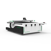Mini traceur de coupeur oscillant numérique usine de la Chine pour le panneau de PVC d'autocollant de vinyle panneau de KT annonçant la marque de PLC de moteur de Schneider