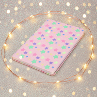 Journal à couverture rigide personnalisé avec des paillettes en forme d'étoile, impression sur mesure pour les filles, les enfants, les cadeaux de bureau