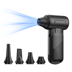 Cordless Air Duster Brushless Motor Rechargeable Electric Dust Blower Battery Powered Cleaner for <b>Keyboard</b> PC Laptop - Product Image 6