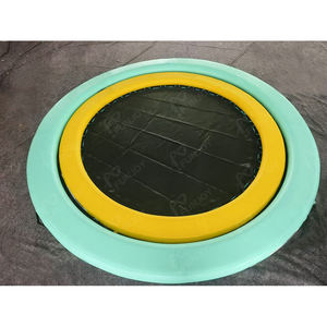 राउंड इंफ्लेटेबल फ्लोटिंग स्विमिंग प्लेटफॉर्म सुरक्षित नेट संलग्न समुद्री बोट डॉक जल जेट स्की के लिए और एयर डॉक - Product Image 2