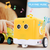 Kit de Robot Inteligente de Programación STEM Kidsbits, Coche Robótico de Codificación para Arduino para Niños