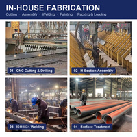 Entrepôt préfabriqué en structure métallique, fabricant de bâtiments métalliques, atelier à grande portée, hangar d'usine, stockage industriel