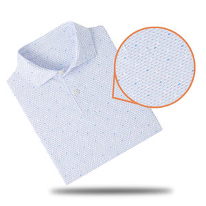 เสื้อโปโลสำหรับผู้ชายเสื้อ12% โพลีเอสเตอร์88% ผ้าสแปนเด็กซ์แห้งออกแบบโลโก้ได้ตามต้องการ - Product Image 6