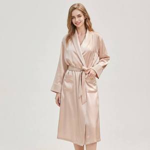 Robes élégantes de nuit pour femme, pyjamas personnalisés en modal pour femme, robes longues, peignoirs de maison pour femme, ensembles de vêtements de nuit et de détente - Product Image 3