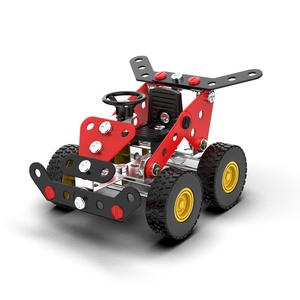Kit de Construcción Metálico, Modelo de Go-Kart, Juguete STEM Disponible en Stock para Niños de 8 Años en Adelante - Product Image 3