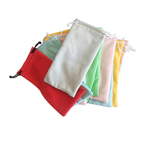 Xinhe Shengfu Stock Etui à lunettes en microfibre avec poche de rangement et sac à lunettes de soleil