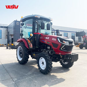 Traktor Mini Diesel 4x4 80HP 804 Gear Drive Buatan Cina Harga Terbaik Traktor Pertanian dengan Sambungan Cepat Hidrolik - Product Image 2