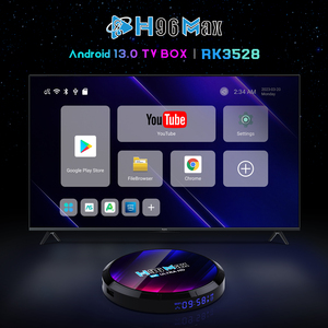 H96 MAX 8K Streaming <span class=keywords><strong>IPTV</strong></span> STB, Receptor de Internet Inteligente, el Mejor Receptor de TV Android 12 <span class=keywords><strong>Pro</strong></span> de Google, Envío Gratuito a Europa, Francia y Alemania - Product Image 3