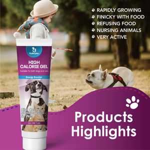 Gel nutritionnel à haute teneur en calories pour chats et chiens Supplément pour animaux de compagnie pour l'énergie, la croissance et la récupération - Product Image 4