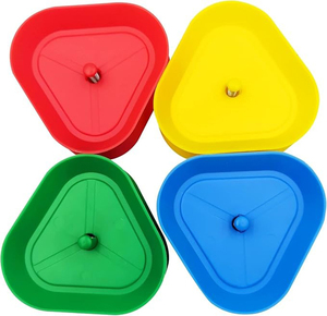 Couleurs Premium Sûr En Plastique Réutilisable Mains Libres Maison Famille Jouer Seniors Enfants <span class=keywords><strong>Poker</strong></span> Parties Jeu Carte Jeux Cartes Porte-Plateau - Product Image 5