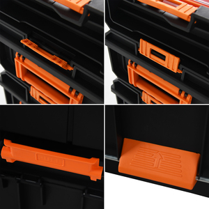 Vertak Anti Leakage Design Plastic <strong>Rolling</strong> <strong>Tool</strong> <strong>Storage</strong> Multi-layer Stackable <strong>Rolling</strong> Toolbox Trolley - Product Image 3