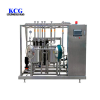 Machine complète de pasteurisateur de lait UHT de pâte de tomate petite machine de pasteurisation de lait
