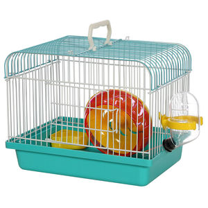 Portatile Pet Casa Criceto Gabbia con Waterer e Ciotola, 8.8*6.4*7.3 in Gabbia del Criceto - Product Image 1