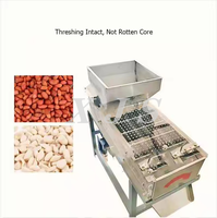 Machine électrique automatique multifonctionnelle en acier inoxydable pour éplucher la peau de haricot de noisette d'arachide blanchie
