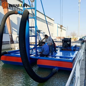 Xách tay 6 inch Vàng cát khai thác mỏ NẠO VÉT Máy bơm hiệu quả máy bay phản lực hút <span class=keywords><strong>dredger</strong></span> với động cơ nổi tiếng thành phần cốt lõi động cơ - Product Image 2