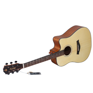 40 pulgadas corte madera <span class=keywords><strong>guitarra</strong></span> acabado mate spruce sapele <span class=keywords><strong>guitarra</strong></span> acústica OEM al por mayor precio barato - Product Image 2