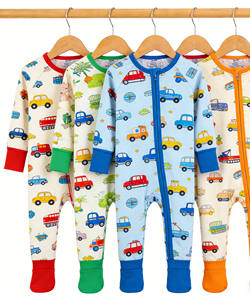 Pigiama per Bambini <span class=keywords><strong>Elite</strong></span> Zippy Romper, Collezione Notte, Produzione ODM Diretta, Consegna Rapida, Set Pigiama Personalizzato - Product Image 1