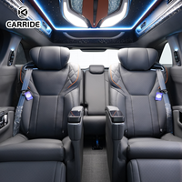 CARRDIE pour Conversion Starlight Headliner, sièges de capitaine haut de gamme, éclairage d'ambiance, kit carrosserie sport, intérieur exécutif en carbone